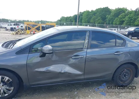 2012 Honda Civic Lx from USA, damaged, VIN 19XFB2F54CE038958